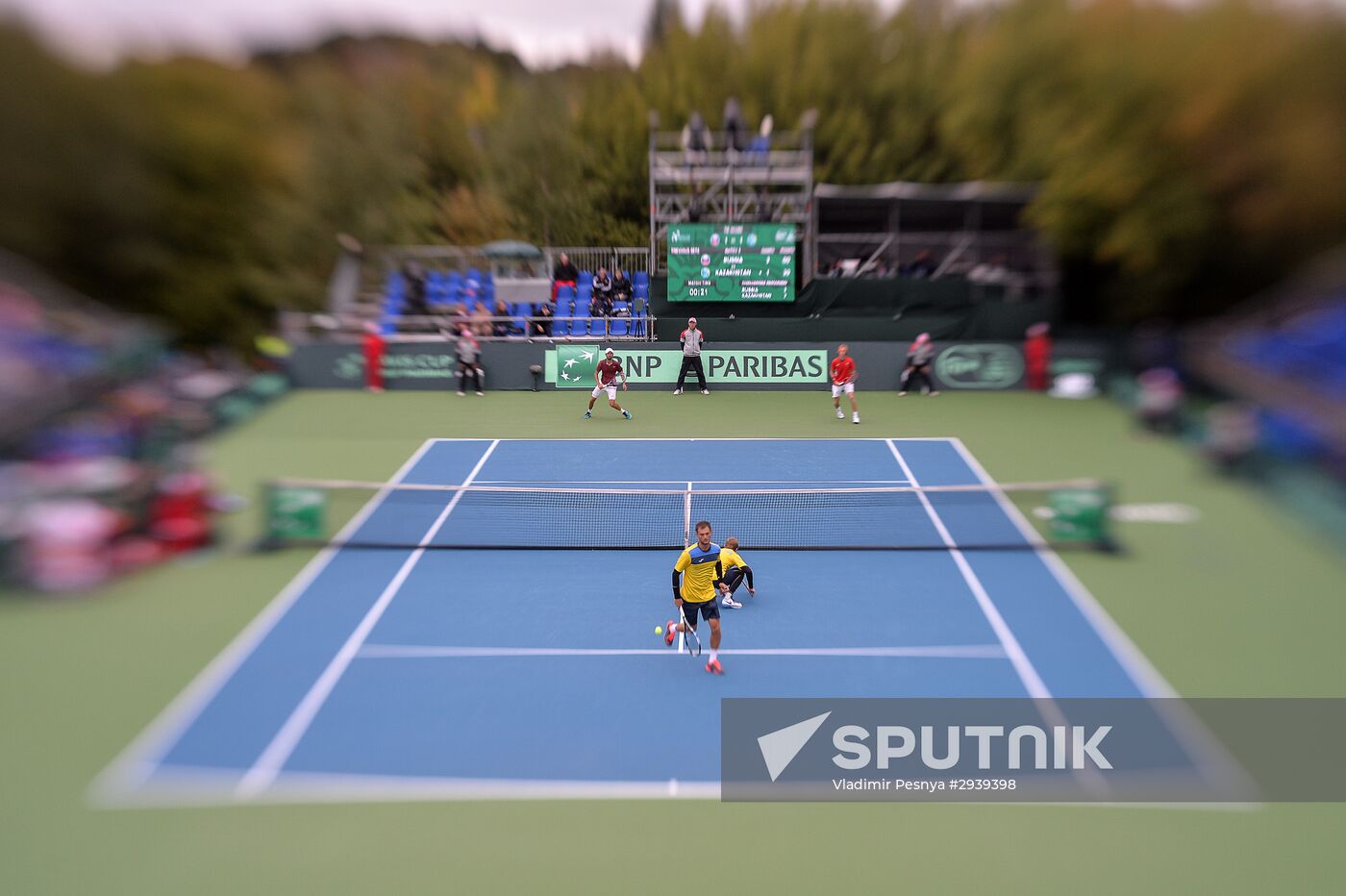Tennis. Davis Cup. Russia vs. Kazakhstan