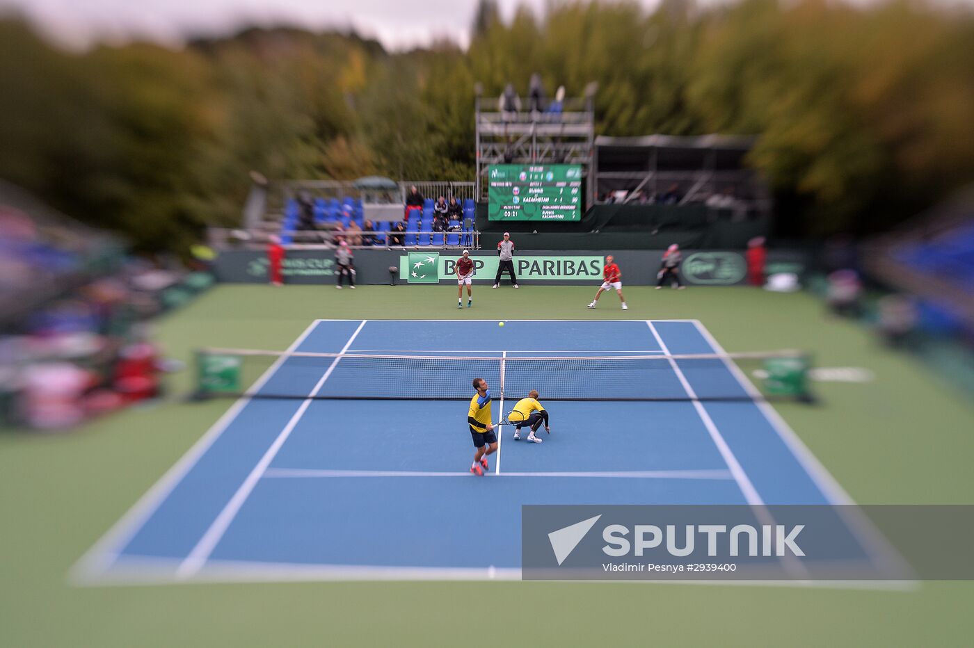 Tennis. Davis Cup. Russia vs. Kazakhstan