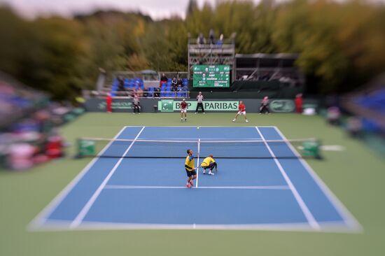 Tennis. Davis Cup. Russia vs. Kazakhstan