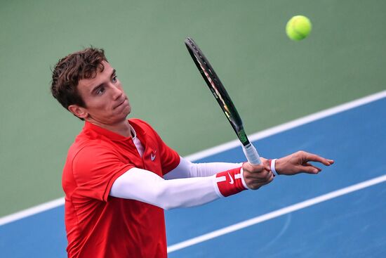 Tennis. Davis Cup. Russia vs. Kazakhstan