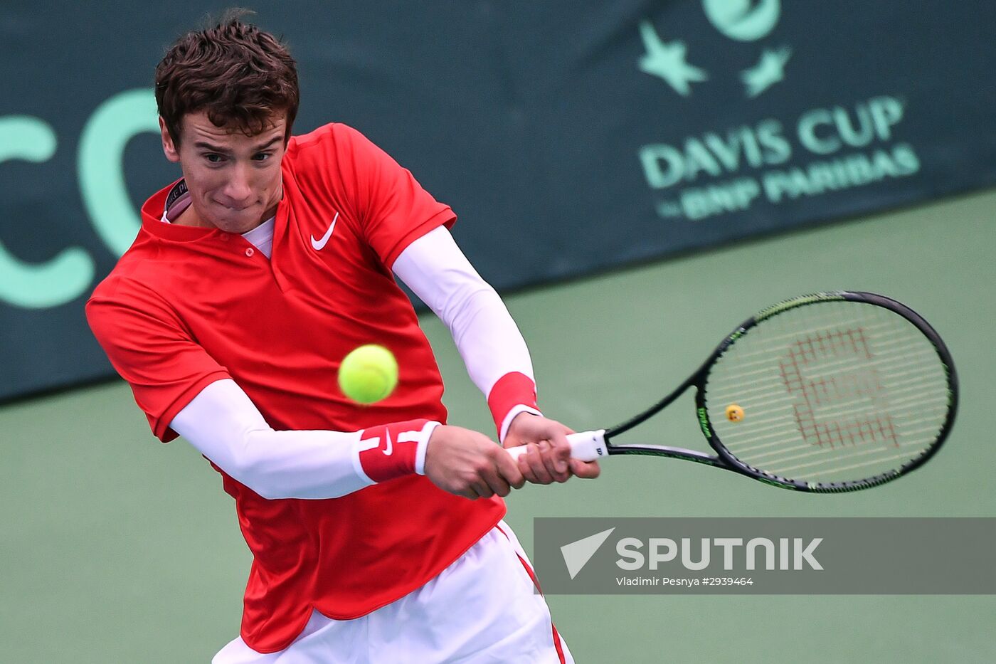 Tennis. Davis Cup. Russia vs. Kazakhstan