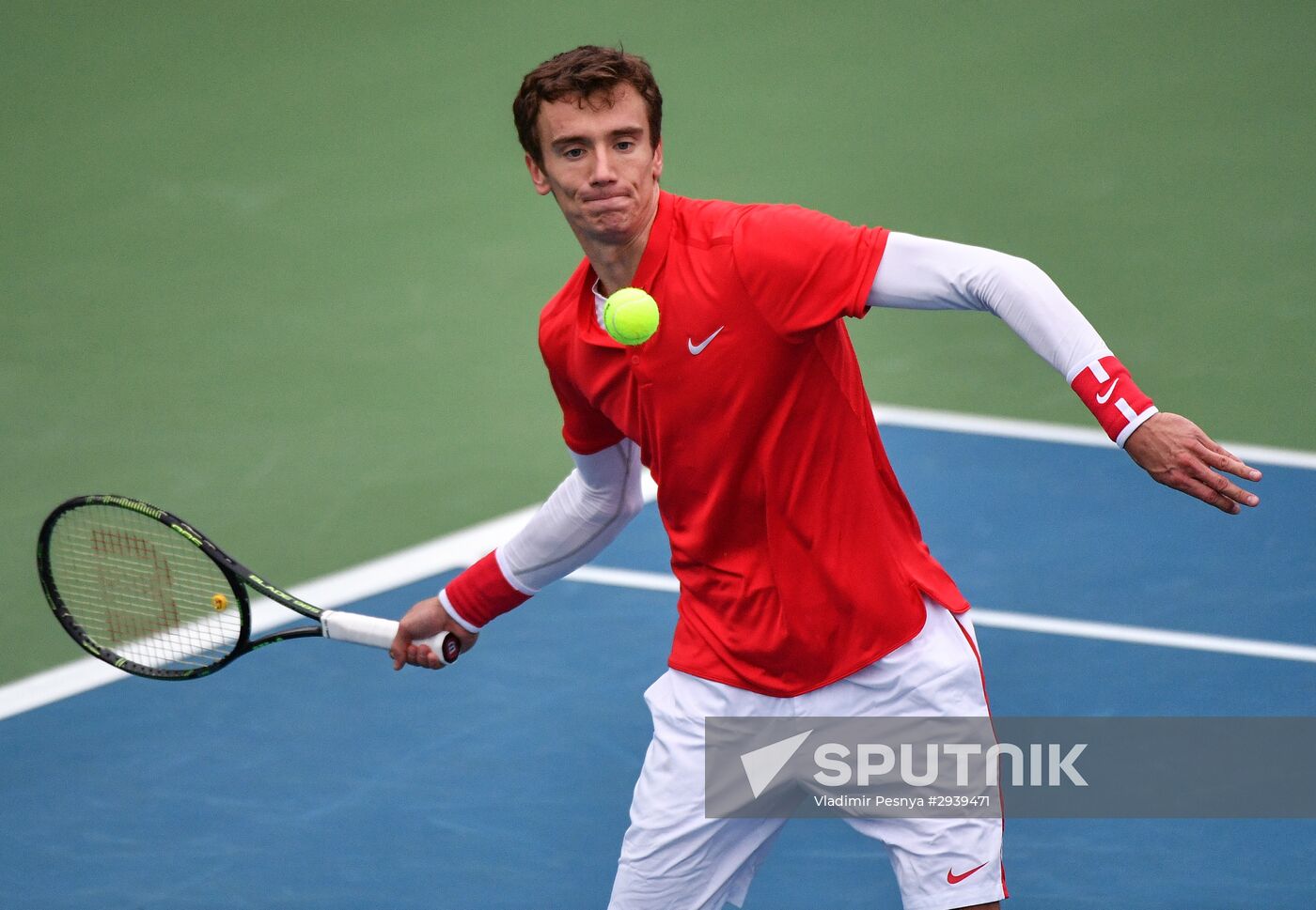 Tennis. Davis Cup. Russia vs. Kazakhstan