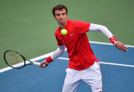 Tennis. Davis Cup. Russia vs. Kazakhstan