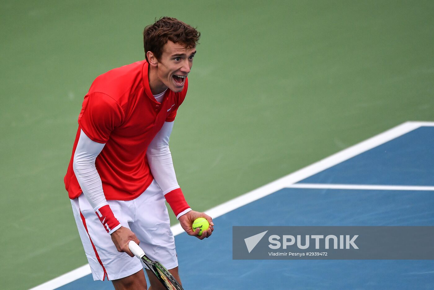 Tennis. Davis Cup. Russia vs. Kazakhstan