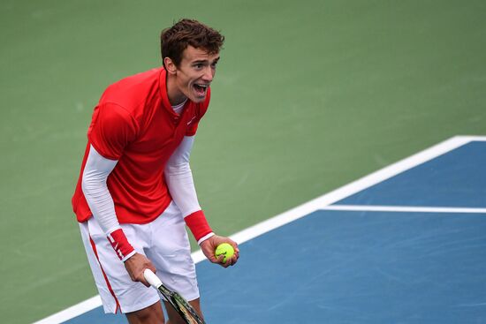 Tennis. Davis Cup. Russia vs. Kazakhstan