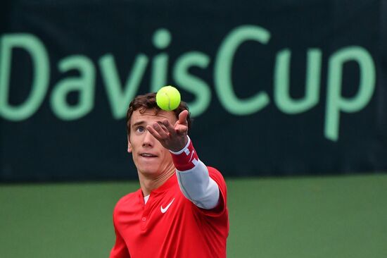 Tennis. Davis Cup. Russia vs. Kazakhstan