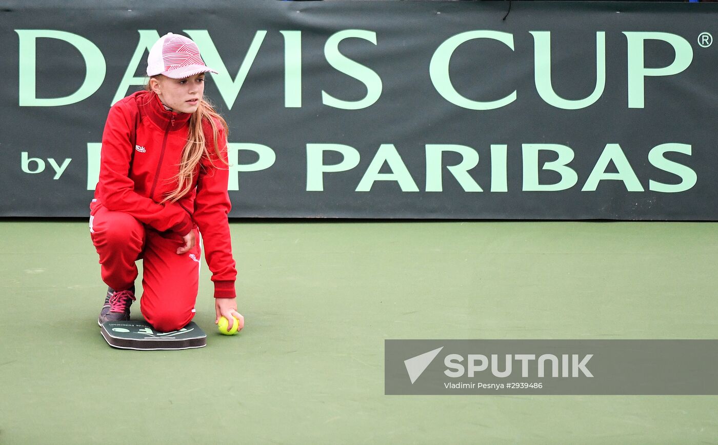 Tennis. Davis Cup. Russia vs. Kazakhstan