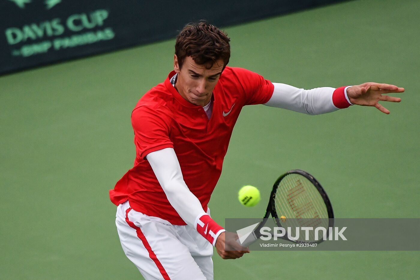 Tennis. Davis Cup. Russia vs. Kazakhstan