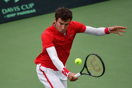 Tennis. Davis Cup. Russia vs. Kazakhstan