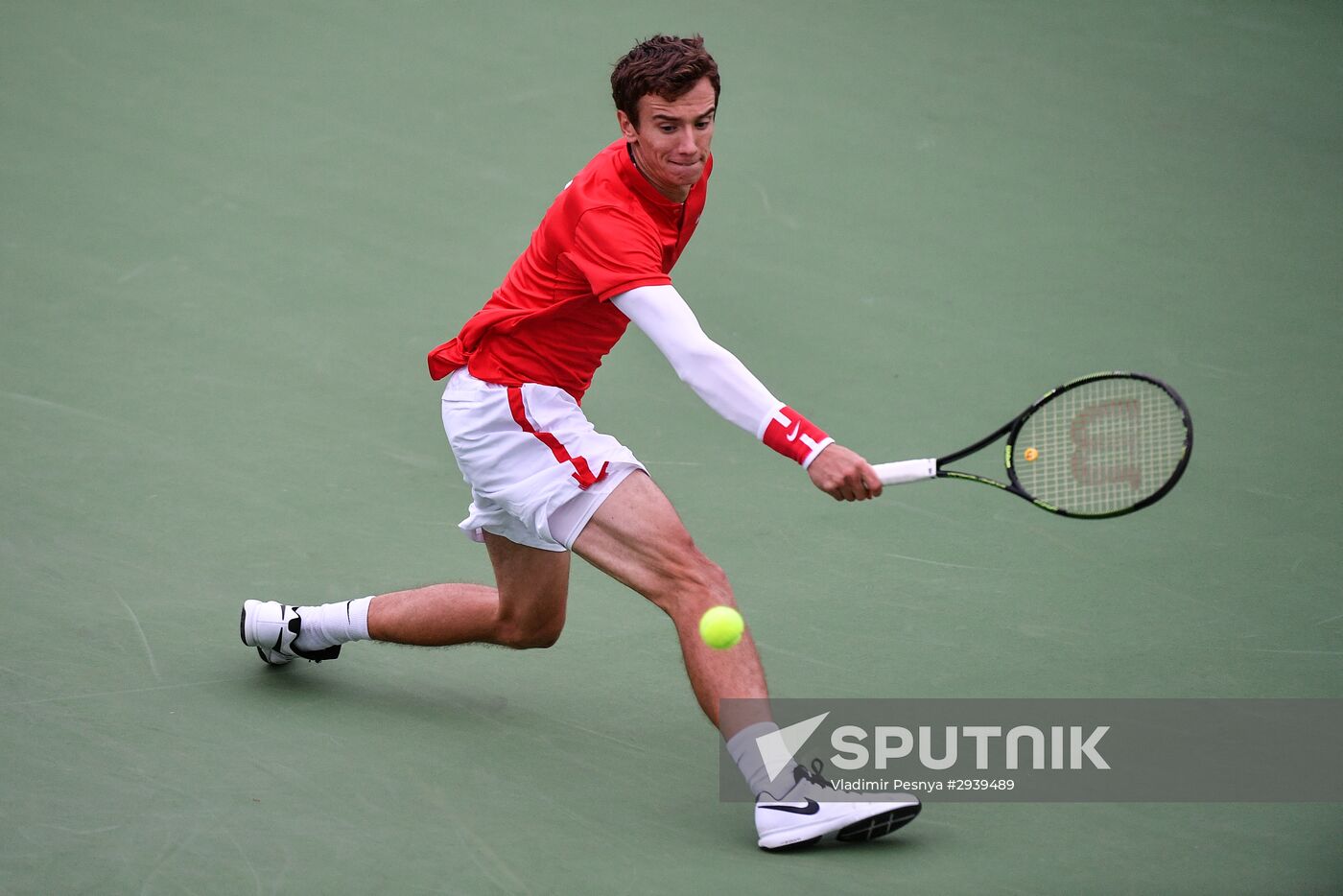 Tennis. Davis Cup. Russia vs. Kazakhstan