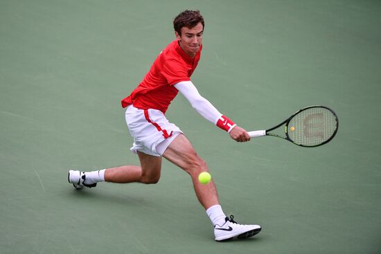 Tennis. Davis Cup. Russia vs. Kazakhstan