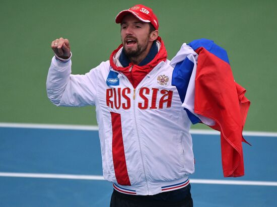 Tennis. Davis Cup. Russia vs. Kazakhstan