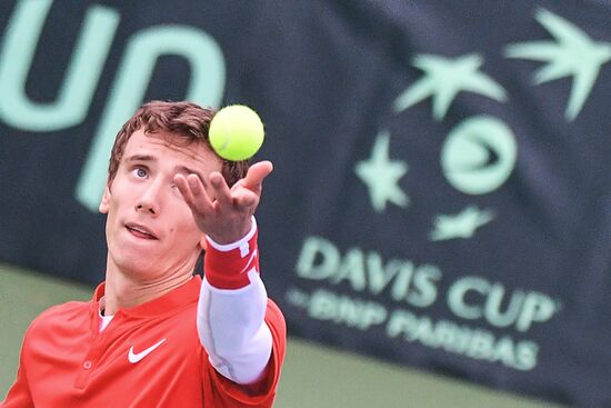 Tennis. Davis Cup. Russia vs. Kazakhstan