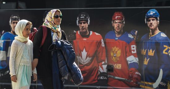 2016 World Cup of Hockey. Sweden vs. Russia