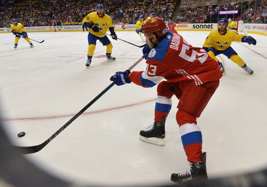 2016 World Cup of Hockey. Sweden vs. Russia