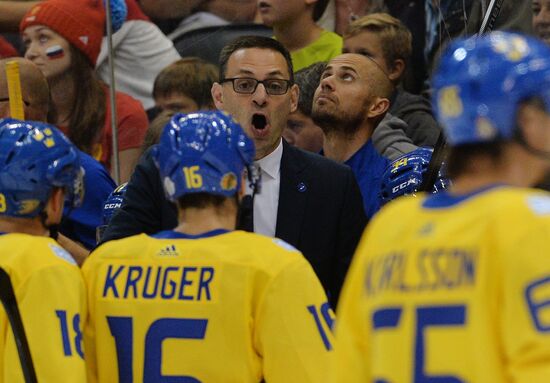 2016 World Cup of Hockey. Sweden vs. Russia