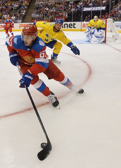 2016 World Cup of Hockey. Sweden vs. Russia