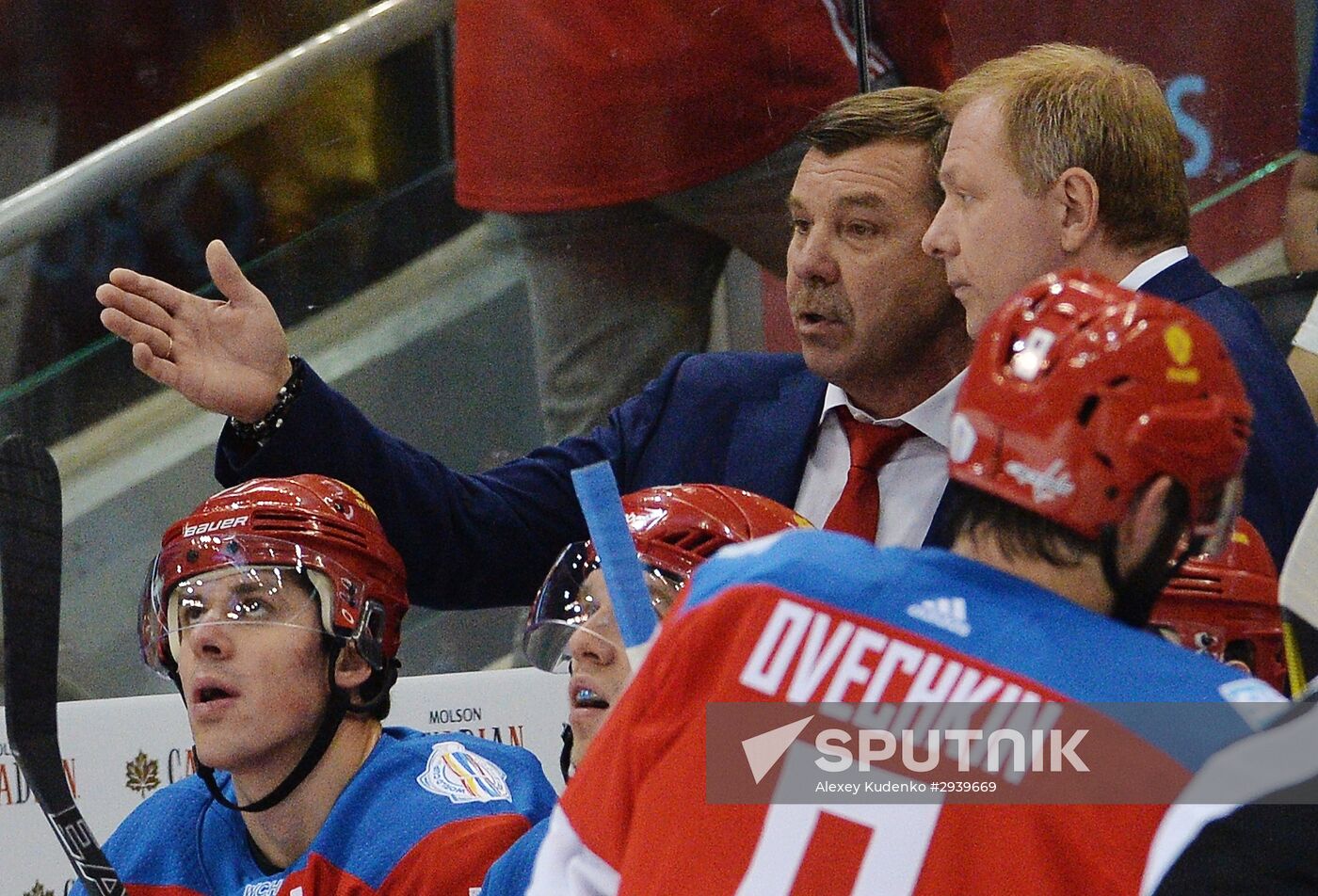 2016 World Cup of Hockey. Sweden vs. Russia