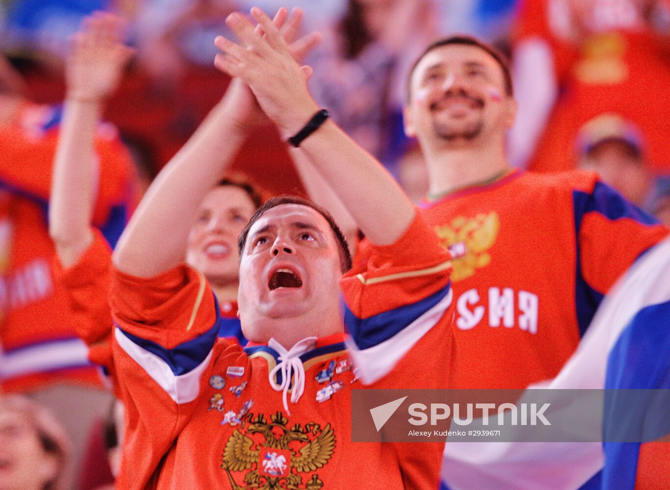 2016 World Cup of Hockey. Sweden vs. Russia