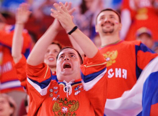 2016 World Cup of Hockey. Sweden vs. Russia