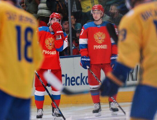 2016 World Cup of Hockey. Sweden vs. Russia