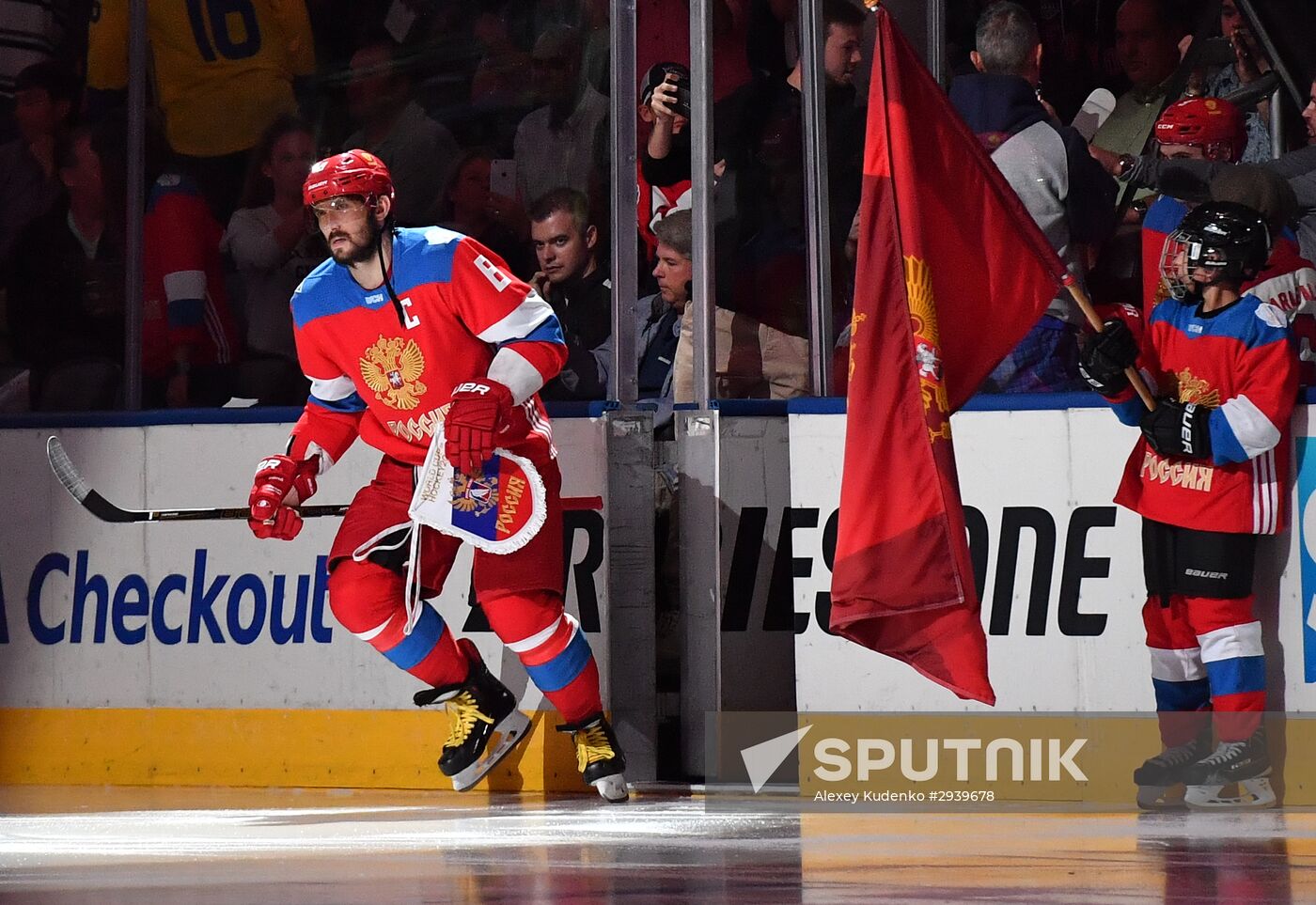 2016 World Cup of Hockey. Sweden vs. Russia