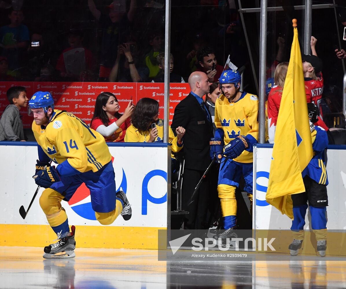 2016 World Cup of Hockey. Sweden vs. Russia