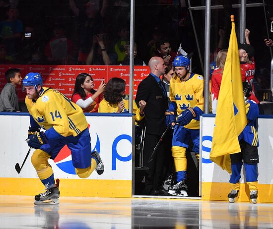 2016 World Cup of Hockey. Sweden vs. Russia