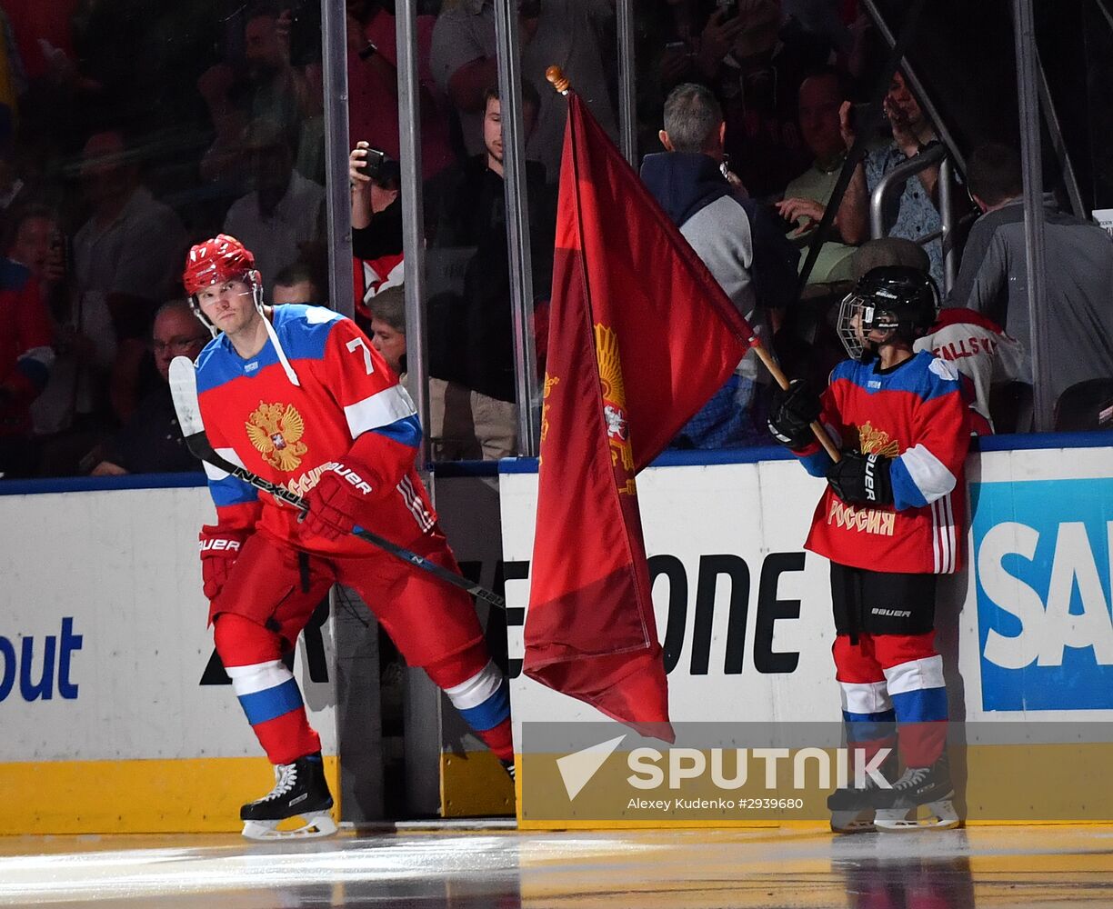 2016 World Cup of Hockey. Sweden vs. Russia