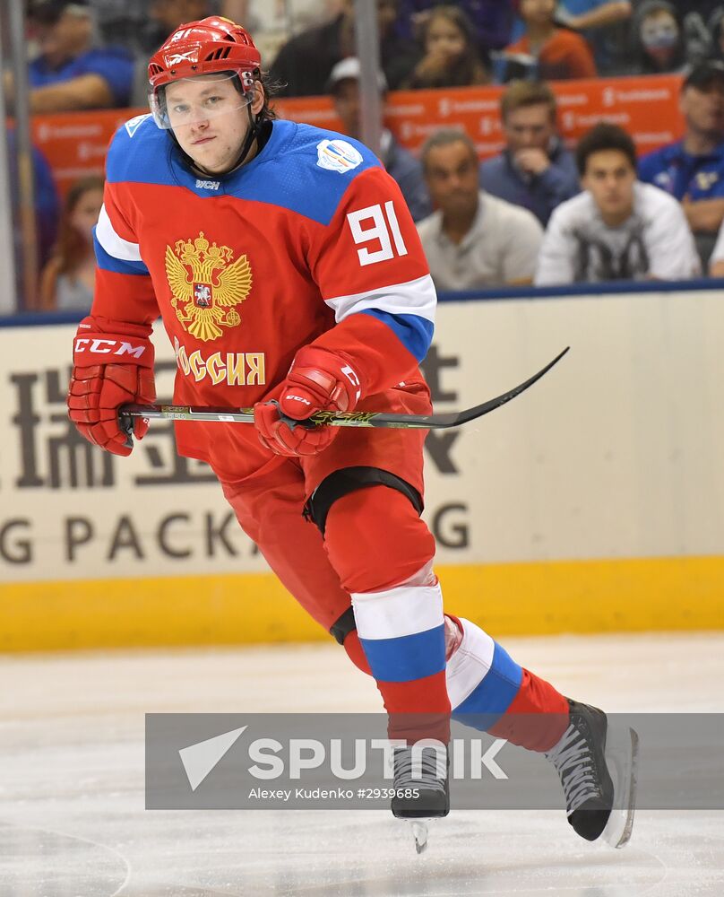 2016 World Cup of Hockey. Sweden vs. Russia