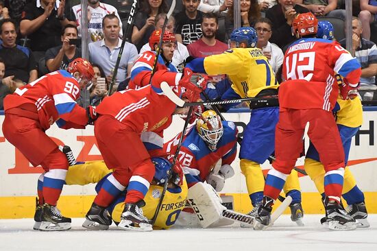 2016 World Cup of Hockey. Sweden vs. Russia