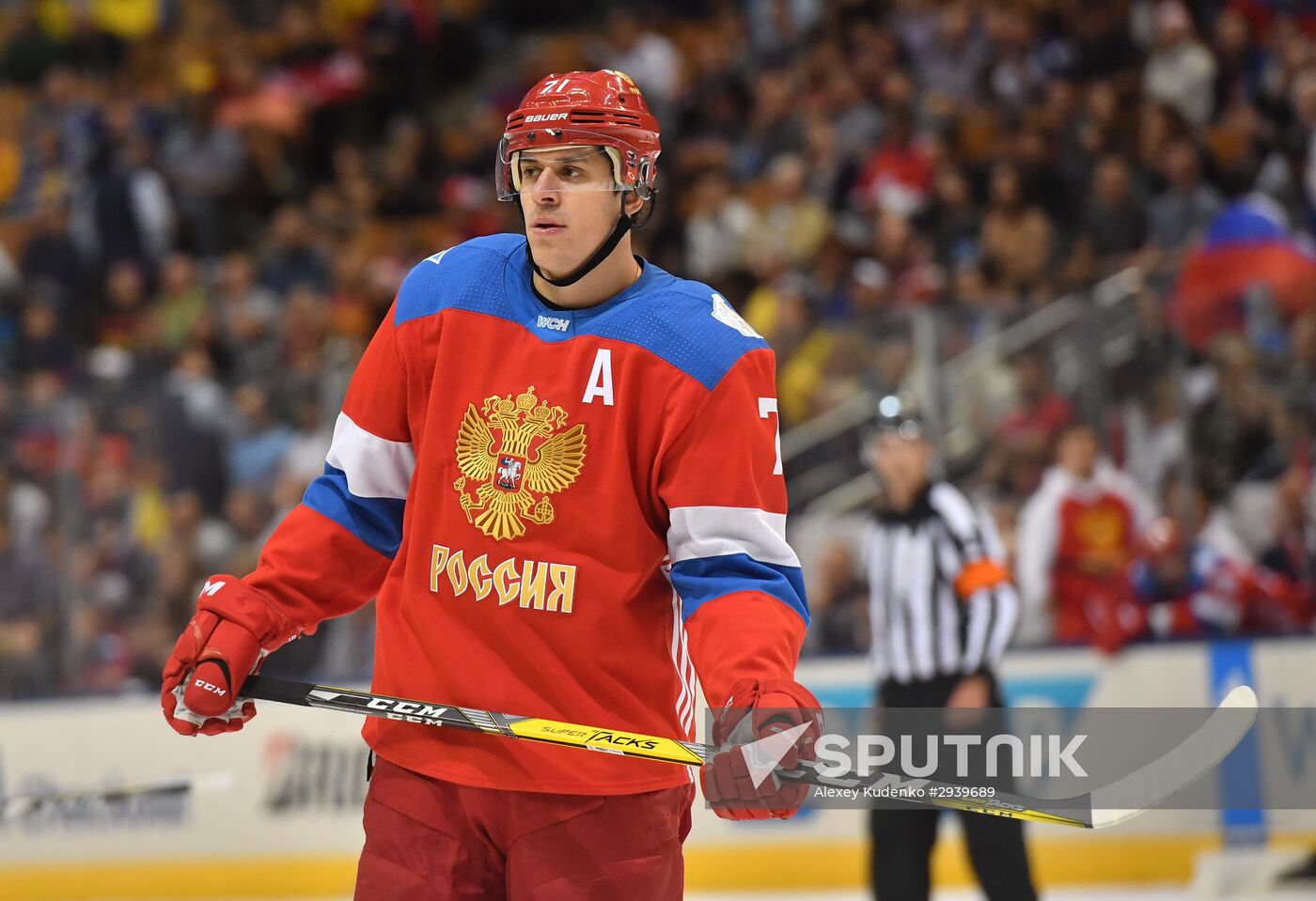 2016 World Cup of Hockey. Sweden vs. Russia