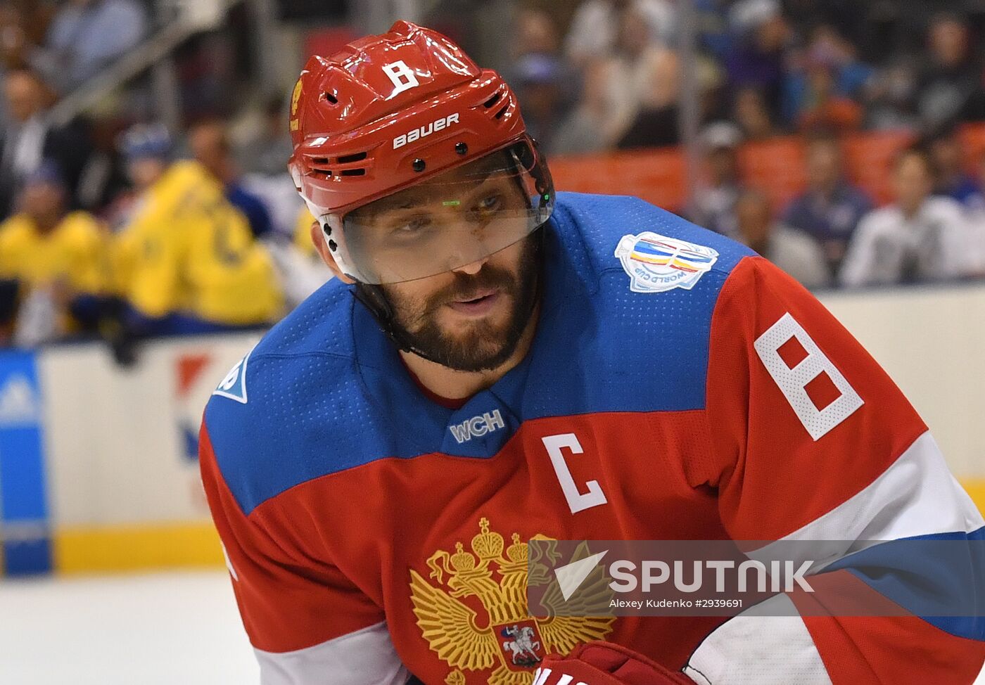 2016 World Cup of Hockey. Sweden vs. Russia