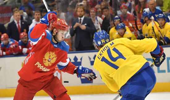 2016 World Cup of Hockey. Sweden vs. Russia