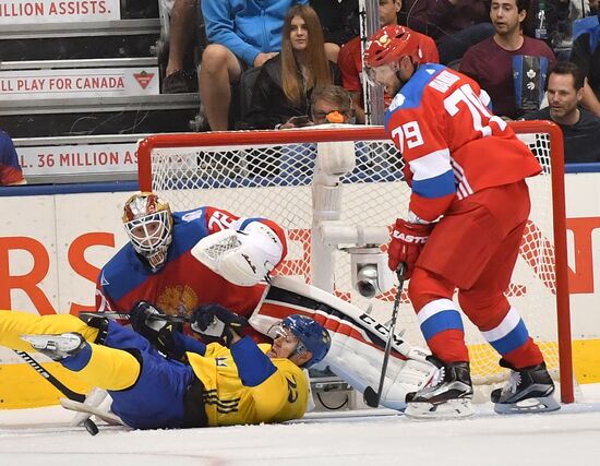 2016 World Cup of Hockey. Sweden vs. Russia