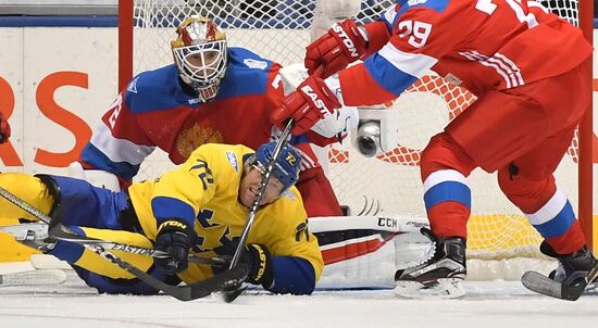 2016 World Cup of Hockey. Sweden vs. Russia