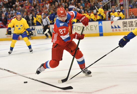 2016 World Cup of Hockey. Sweden vs. Russia