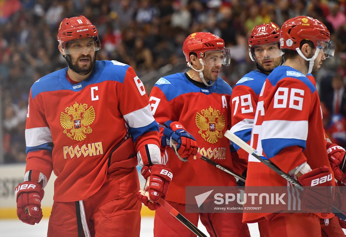 2016 World Cup of Hockey. Sweden vs. Russia