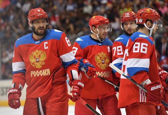 2016 World Cup of Hockey. Sweden vs. Russia