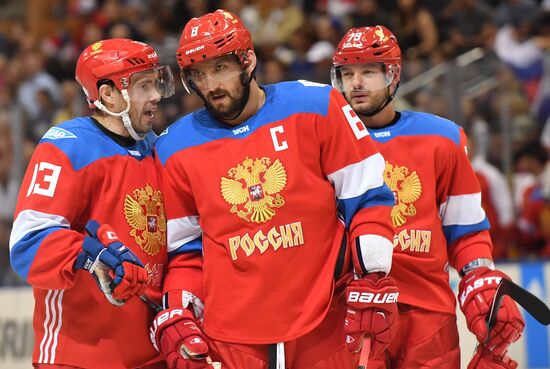 2016 World Cup of Hockey. Sweden vs. Russia