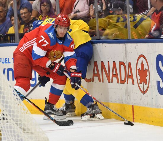 2016 World Cup of Hockey. Sweden vs. Russia