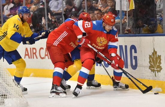 2016 World Cup of Hockey. Sweden vs. Russia