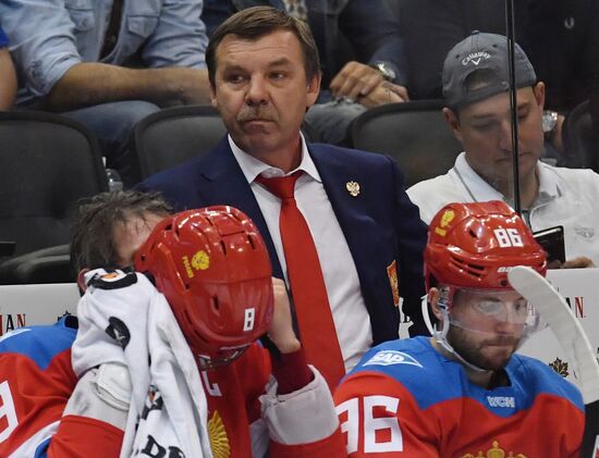 World Cup of Hockey. Sweden vs. Russia