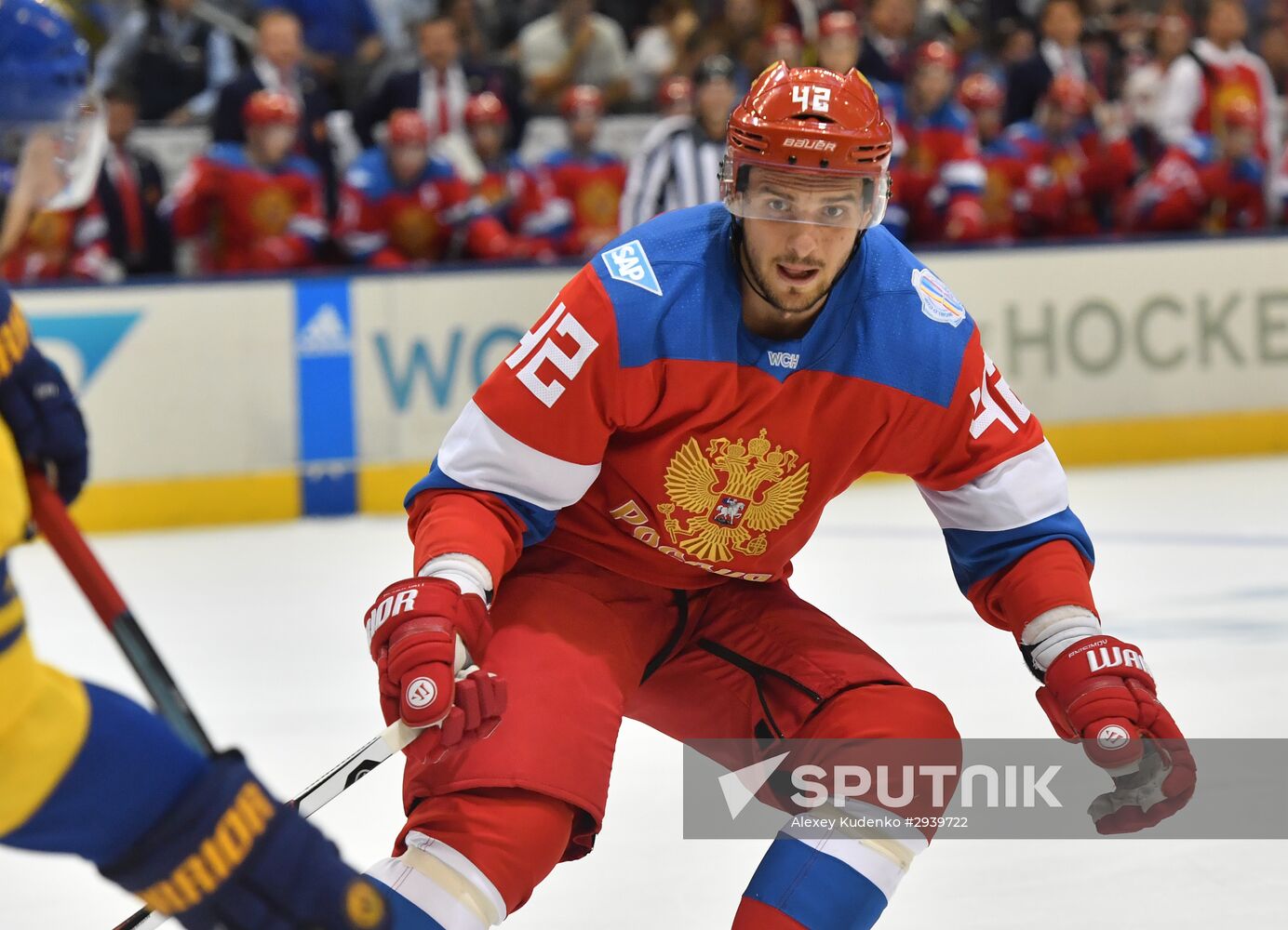 World Cup of Hockey. Sweden vs. Russia