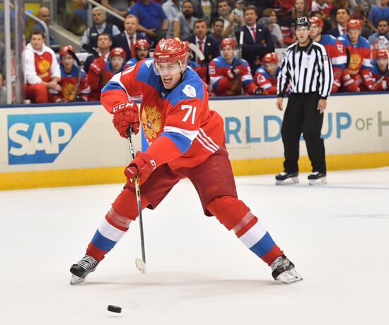 World Cup of Hockey. Sweden vs. Russia