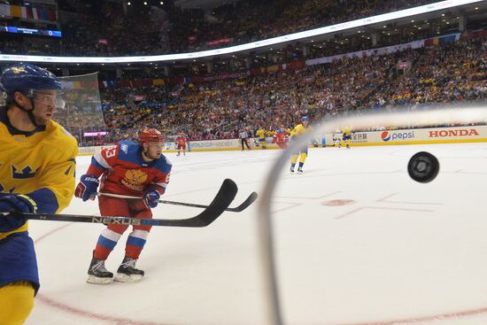 World Cup of Hockey. Sweden vs. Russia
