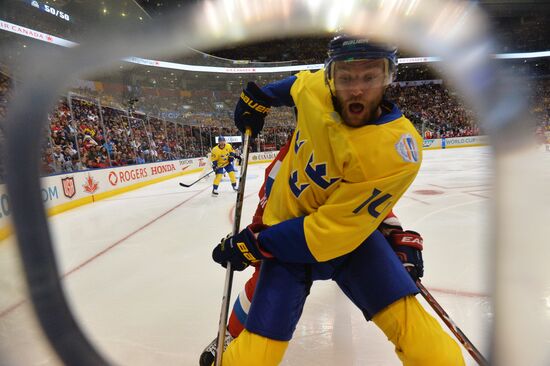 World Cup of Hockey. Sweden vs. Russia