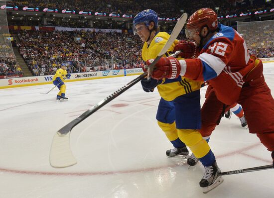 World Cup of Hockey. Sweden vs. Russia