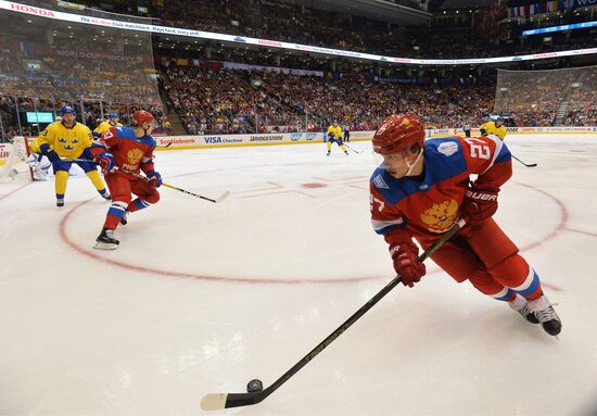 World Cup of Hockey. Sweden vs. Russia