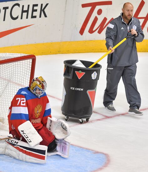 World Cup of Hockey. Sweden vs. Russia